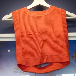 Tangerine Crop top